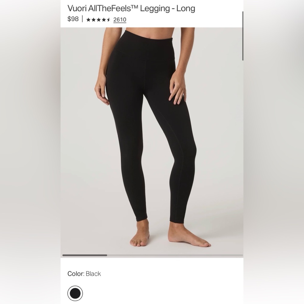 Vuori All The  Feels Leggings Long